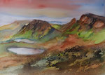 in den Highlands, 34x49 cm, 180 Euro ohne Rahmen