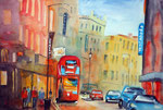 London City, 36x51 cm, 160 Euro unger. 
