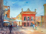 Erice, Sizilien, 46x61 cm, 160 Euro ohne Rahmen