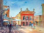 Erice, Sizilien, 46x61 cm, 160 Euro ohne Rahmen
