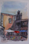 Kirche in Orotava, 31x41 cm 65 Euro unger. 