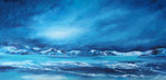 irgendwo im Norden, Acryl auf Keilrahmen, 50x100 cm, 380 Euro