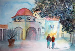 Bad Nauheim Trinkkuranlage 35x49 cm, 160 Euro ohne R.
