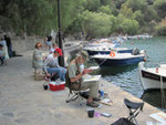 im Hafen von Agios Nikolaos