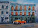 ein Amerikaner in Havanna, Acryl auf Keilrahmen, 60x80 cm, 260Euro