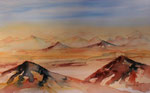 weisse Wüste, 30x45 cm 75 Euro unger. 