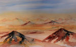 weisse Wüste, 30x45 cm 75 Euro unger. 