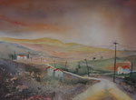 Morgenlicht, 45x60 cm 195 Euro ohne Rahmen, mit Rahmen 240 Euro