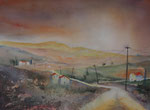 Morgenlicht, 45x60 cm 195 Euro ohne Rahmen, mit Rahmen 240 Euro