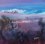 Horizonte, Acryl-Mischtechnik 40x40 cm, Preis nach Absprache