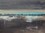 Reflexionen, Acryl 60x80 cm, Kursarb. B. KLimmer 320 Euro