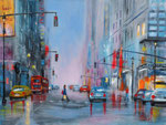 Großstadtflair, Acryl 60x80 cm auf Keilr. 270 Euro