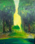 immer noch recht grün, Acryl auf Keilr. 80x100 cm, 280 Euro