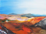 Lanzarote-Erinnerung. Acryl auf Keilrahmen, 60 x 80. 280 €