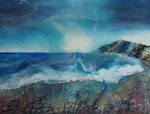 leichte Brise, mixed media auf Keilr. 60x80 cm 370 Euro