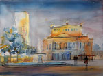 Frankfurt alte Oper, 46x61 cm 190 €