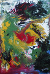 Frühling I, Mischtechnik 40x50 cm 90 Euro