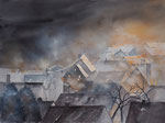 Winter in Hirschberg, 45x60 cm 180 Euro ohne R.