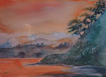 KÜste bei Amed, Bali, 45x60 cm 195 Euro unger.