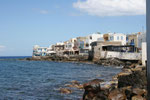 Blick aufs Meer in Mandraki