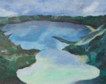 Sete cidades, Acryl auf Keilrahmen. 50x60 120 Euro