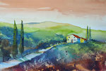Toscana, 31x45 cm, 150 Euro ohne Rahmen