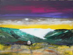 Bruma, Acryl auf Keilrahmen. 60 x 80. Kurs B. Klimmer 130 Euro