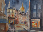 Monmartre bei Nacht, 30x40 cm 95 Euro