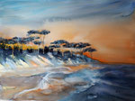 Weststrand Darss II, 45x60 cm 195 Euro o. Rahmen