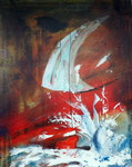 Weltenbrand, Acryl 80x100 cm, 575 Euro