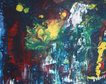 Frühling II, Mischtechnik 40x50 cm, 50 Euro