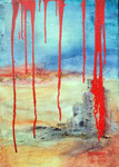 Eve of Destruction, Acryl-Mischtechnik, Keilrahmen 50 x 70 x 4cm, € 350