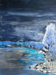 Uferimpression, Acryl auf Keilrahmen, 60x80 cm 130 Euro