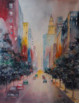Blick auf das Chrysler Building, 46x61 cm 240 Euro ohne R.