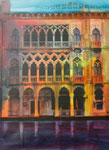 Venedig IV, Acryl auf Keilrahmen, 60x80, Kursarbeit B. Klimmer 155 Euro