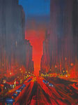 nightmare, Acryl auf Keilrahmen, 60x80 cm, 230 Euro