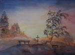 Hirschbergkuppe nahe Herborn, 40x50 cm vergeben