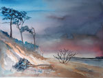 Weststrand Darss III, 45x60 cm, 190 Euro o. Rahmen