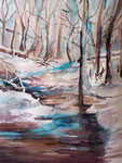 Winterimpression, 46x61 cm, 220 Euro ohne Rahmen