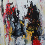 simple twist of fate, Mischtechnik 60x60 cm, 150 Euro