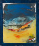 pueblo blanco, Acryl und Resin auf Spiegel 50x60 auf Träger 60x70, €350