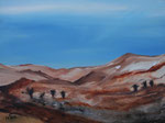 warten auf Regen, Acryl auf Keilrahmen, 60x80, Kursarbeit Bernd Klimmer 160  Euro