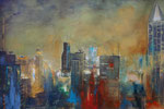 Skyline 30x40 cm, 140 Euro ohne Rahmen