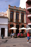 Cafeansicht in La Laguna