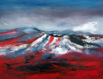 Lanzarote Vulkan Acryl 60x80 cm, 170 Euro