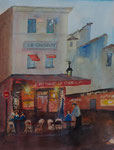 Cafe le Consulat, 31x41 cm, 95 Euro ungerahmt
