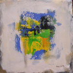 Farbspiel I, Acryl auf Keilrahmen, 30x30 cm Dreierset kompl. 140 Euro