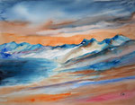 Küstenlandschaft, 46x61 cm, 220 Euro ohne Rahmen