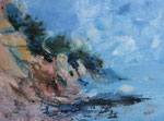 sonnig aber windig, Acryl auf Keilrahmen 60x80 cm, Kursarbeit P. Seharsch  vergeben