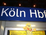 Ankunft im HBF in Köln am 27.05.2009